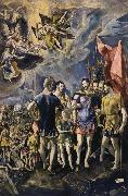 El Greco, The Martyrdom of St Maurice
